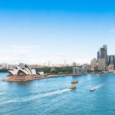 Sydney city view - information night mobile image