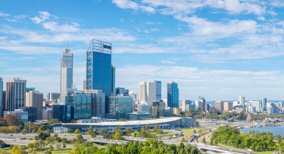 Perth city view campus info session