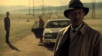 Morgan Freeman in a still from se7en film