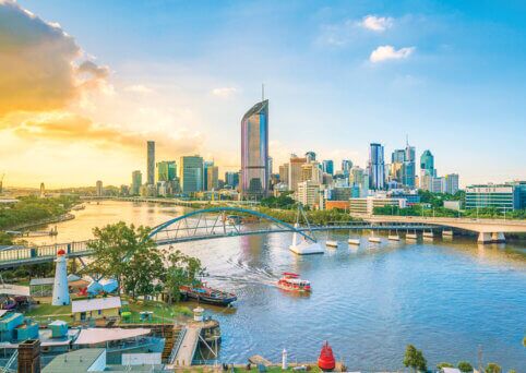Brisbane city view - information night mobile image