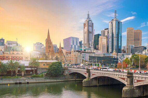 Melbourne city view - information night mobile image