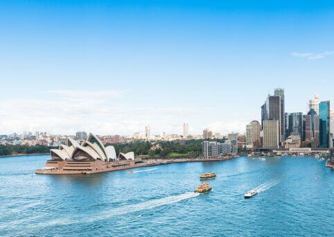 Sydney city view - information night mobile image