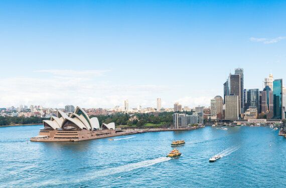 Sydney city view - information night mobile image